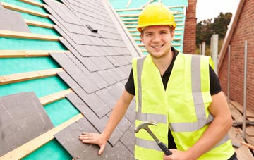 find trusted Rhydycroesau roofers in Shropshire